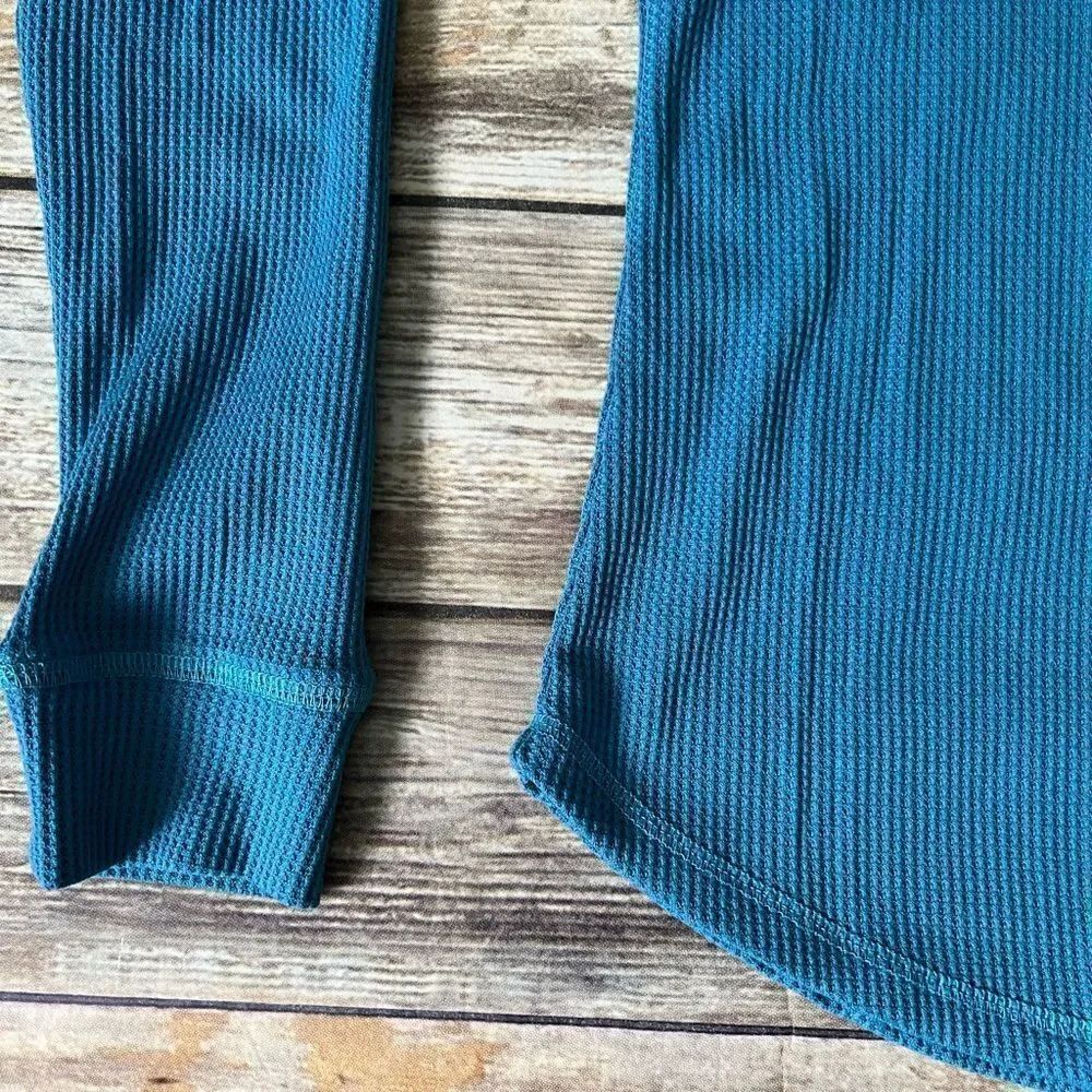 Lularoe Blue Ruby Henley Tee - Picture 3 of 5